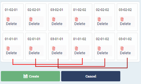 Preview of aisle using sections setup wrong.