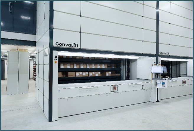 Vertical storage lift from Constructor