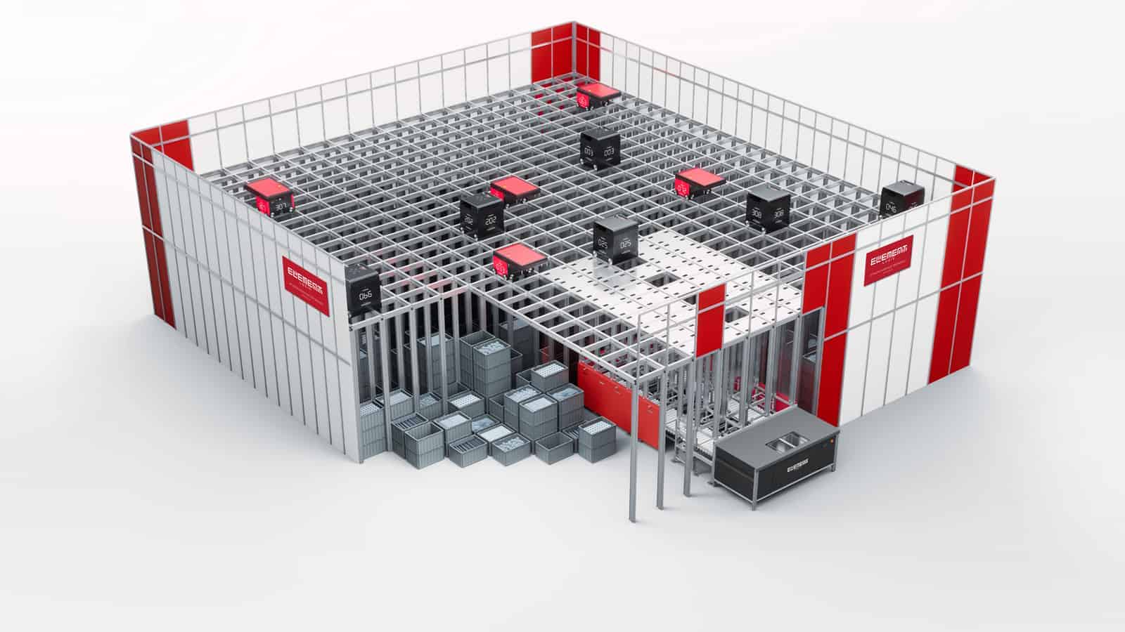 Overview of an AutoStore robot system