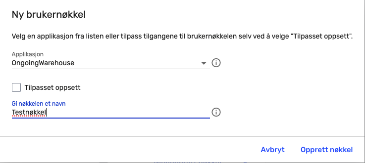 How to generate a Tripletex key